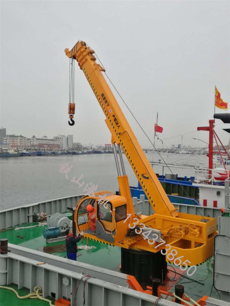 山東臨沂甲板起重機(jī)廠家起重機(jī)耐沖擊，制動性能好